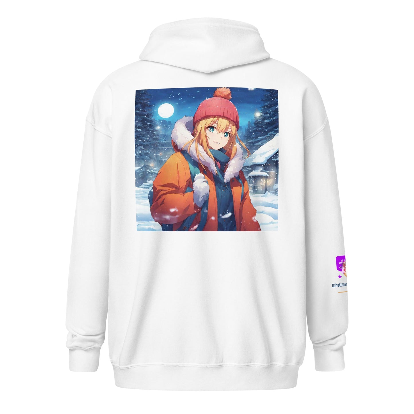 Unisex heavy blend zip hoodie