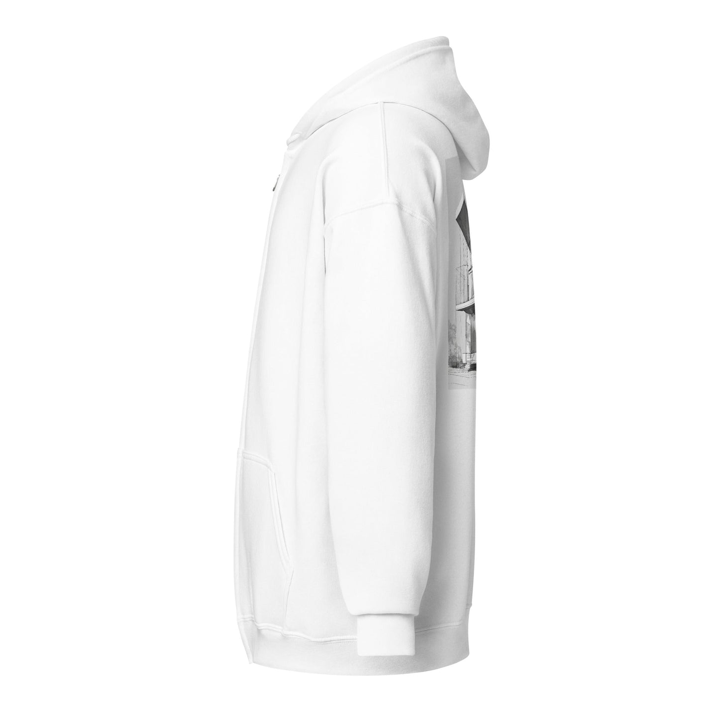 Unisex heavy blend zip hoodie