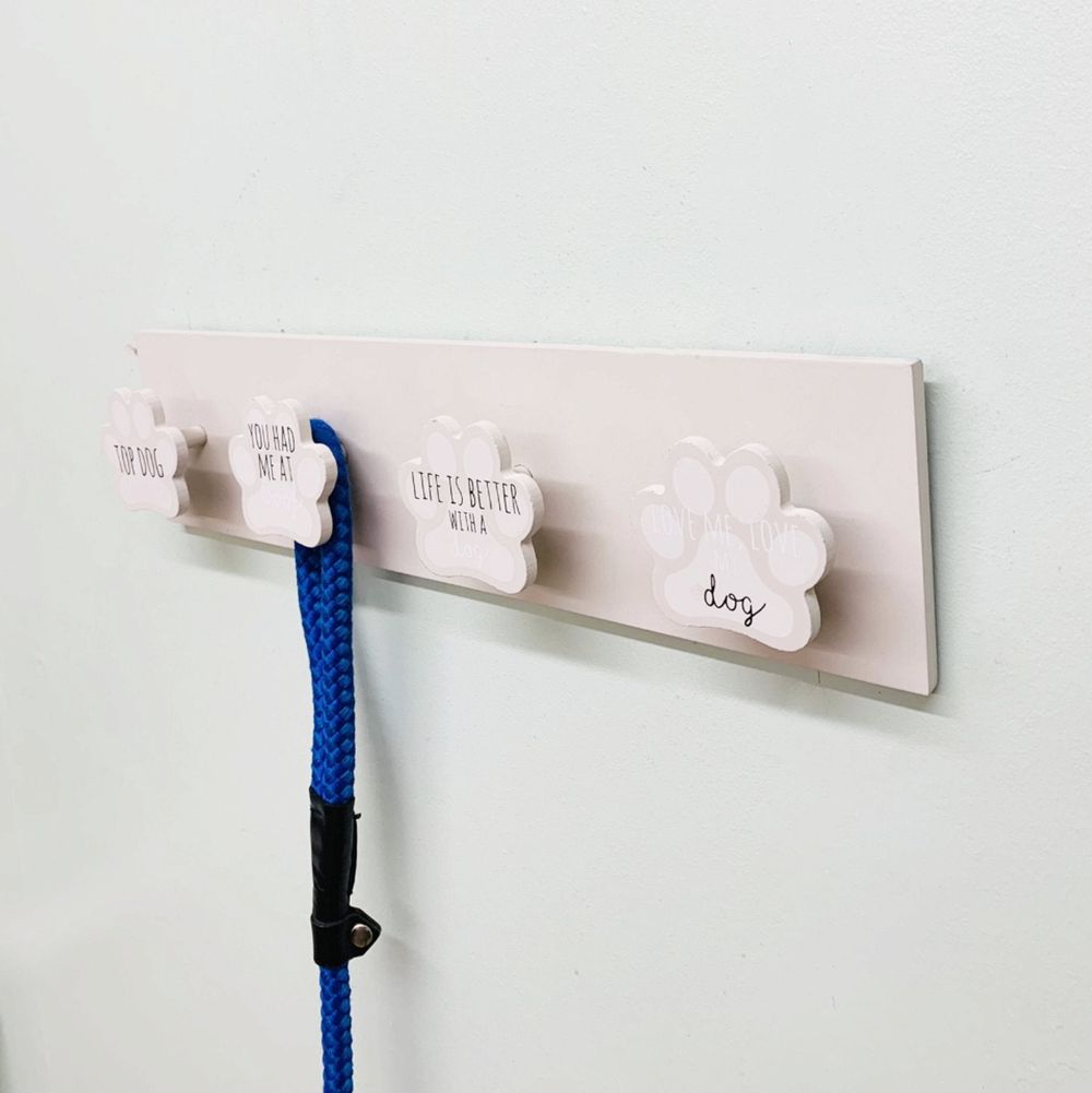 Premium Dog Paw Coat Hooks - Stylish & Practical - 40cm Length