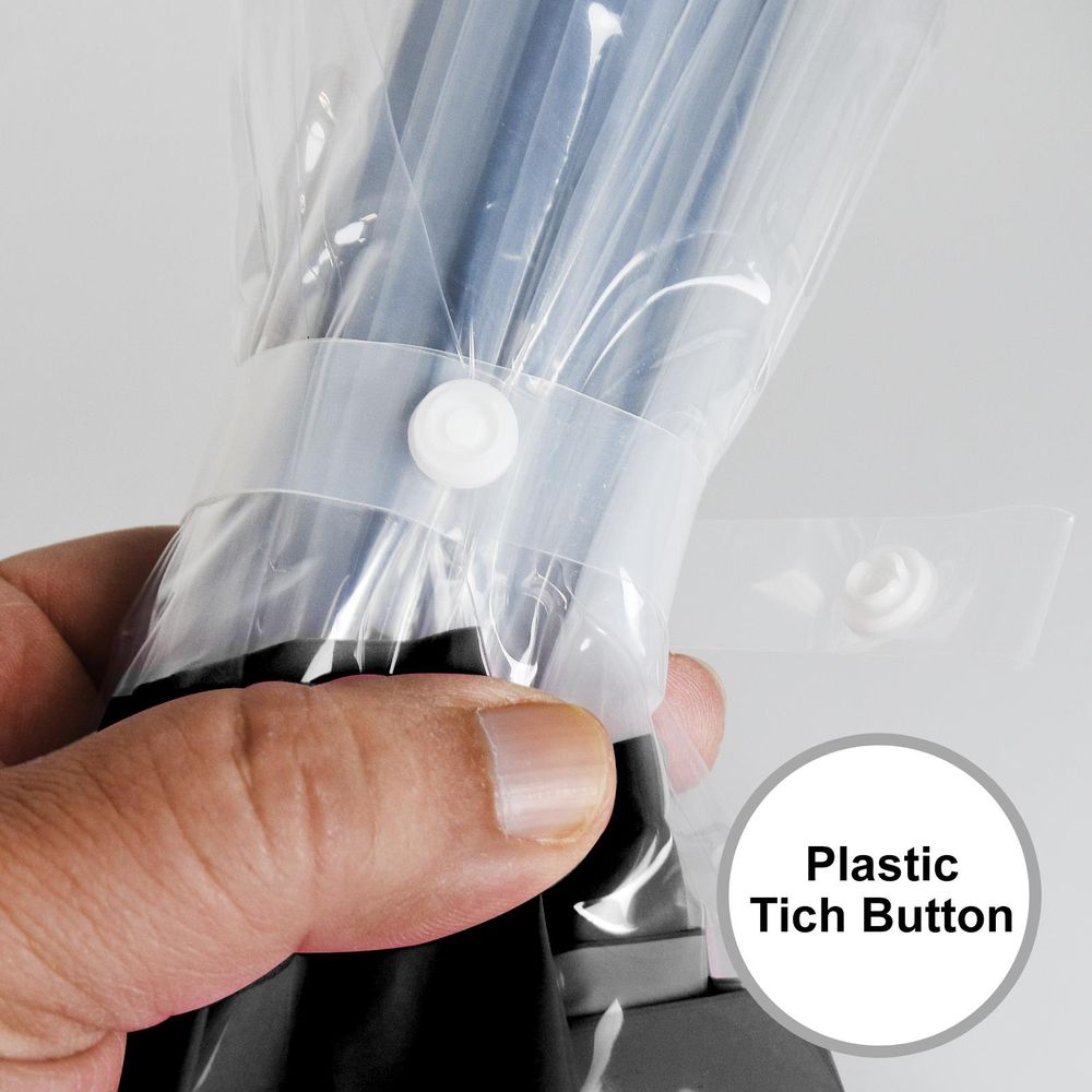 Stylish 58cm Dome Umbrella | Transparent, Windproof, Multiple Designs | AS-99044