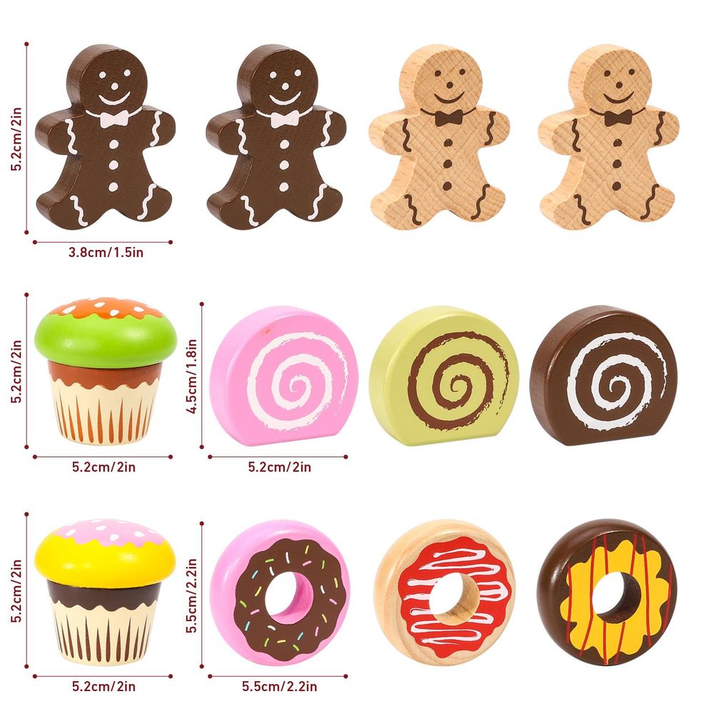 Premium Quality SOKA Cake Selection Set - For Imaginative Fun & Skill Development