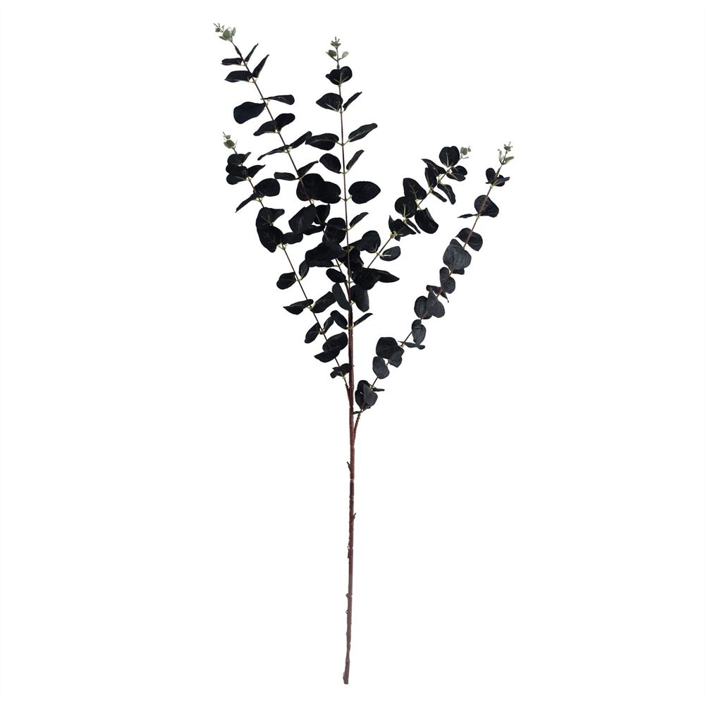 Captivating Purple Sunflower & Gold Leaf Display - 80cm Artificial, Glass Vase Included