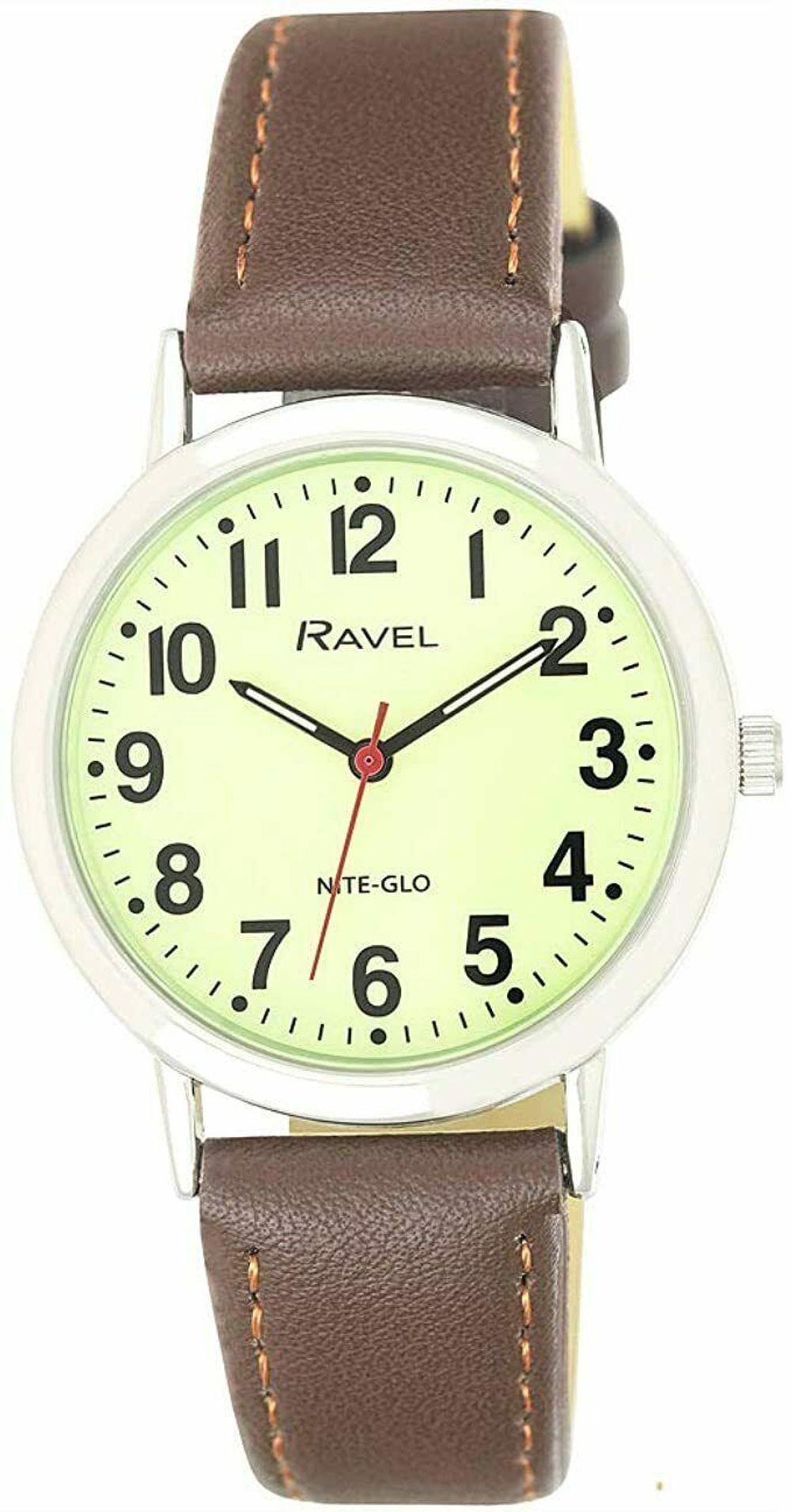 Ravel Mens Basic in The Dark Luminous Dial Watch  R.GL.02