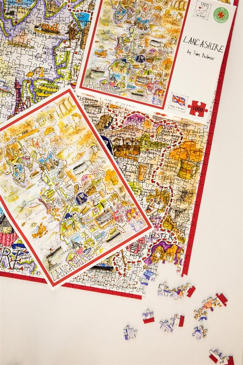 Proper Lancashire - Tim Bulmer 1000 piece Jigsaw Puzzle