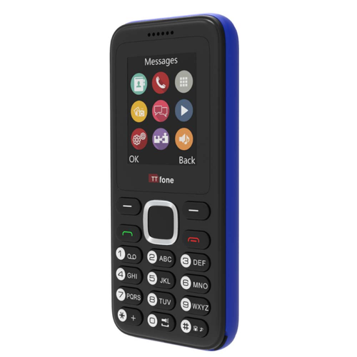 TTfone TT150 Blue Dual SIM with Mains Charger