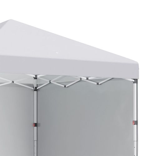 3 x 3 (M) Pop Up Gazebo Event Shelter with 2 Sidewalls, Weight Bags, White
