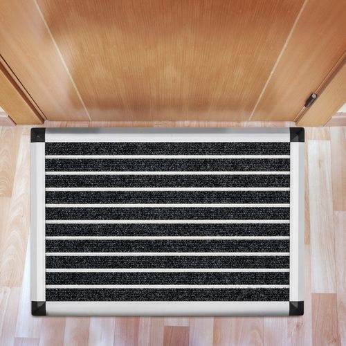Doortex® Alumat Indoor Entrance Mat, Grey - 40 x 60cm