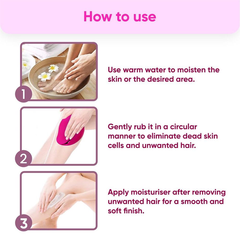 ASAB Magic Hair Eraser - Crystal Technology - PINK