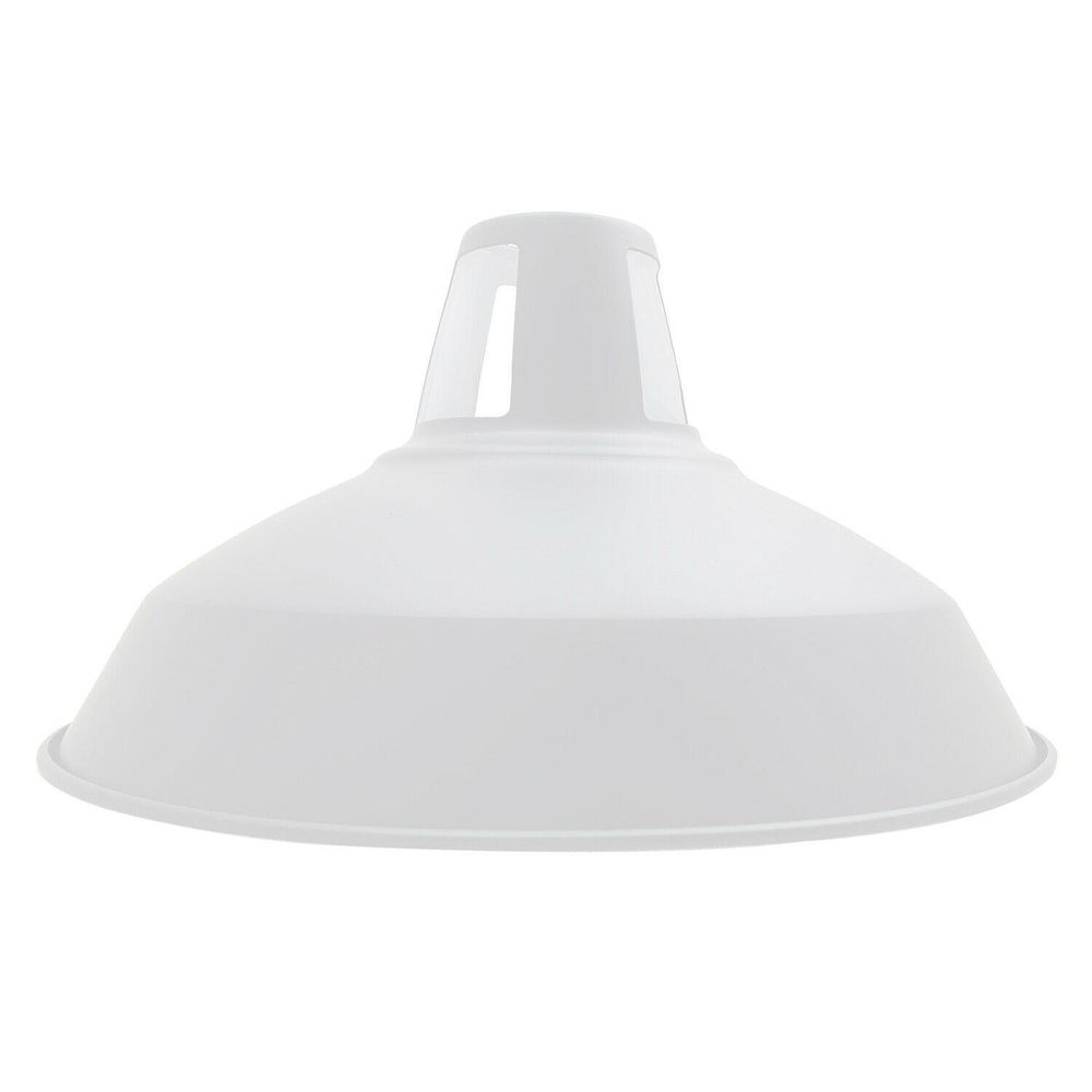 Retro Barn Light Shades Modern Ceiling Pendant Lampshades Metal Various Colors