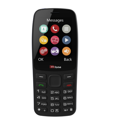 TTfone TT175 Dual SIM with Mains Charger, EE Pay As You Go