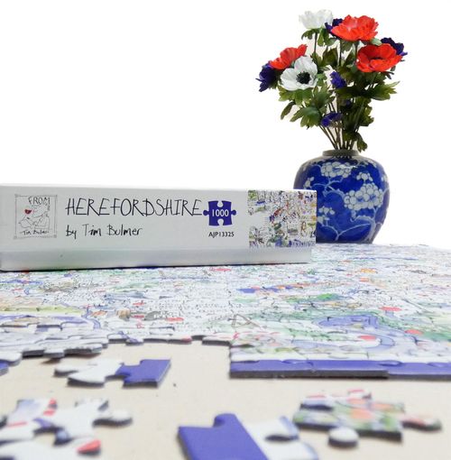 Herefordshire - Tim Bulmer 1000 piece Jigsaw Puzzle