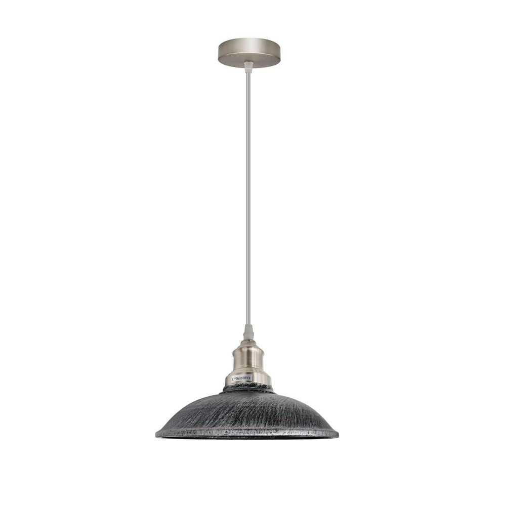 Vintage Industrial E27 Ceiling Hanging Light Cage Shade Loft Style Metal Ceiling Pendant Lamp