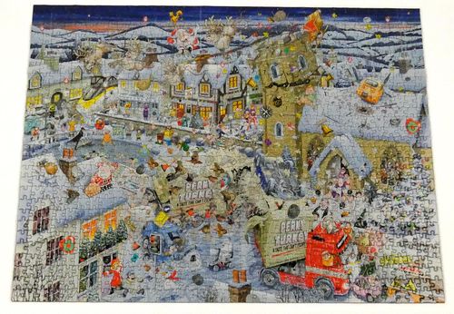 Mike Jupp I Love Christmas 1000 Piece Jigsaw Puzzle