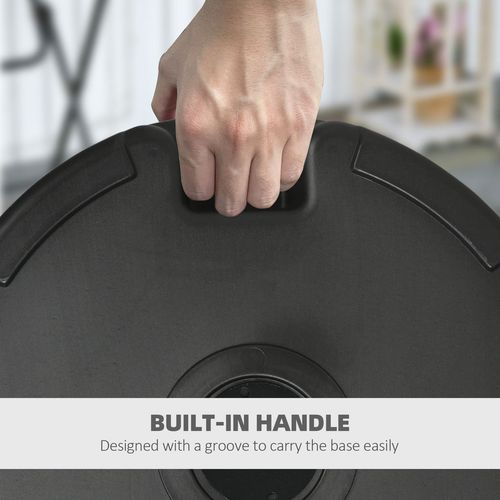Garden Parasol Base Outdoor Market Umbrella Stand 25kg Water or 35kg Sand Filled