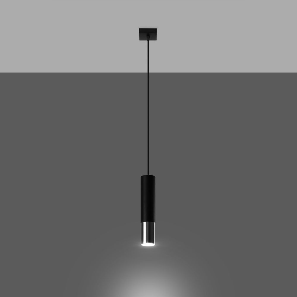 Modern Pendant Lamp Steel - Loopez Design GU10