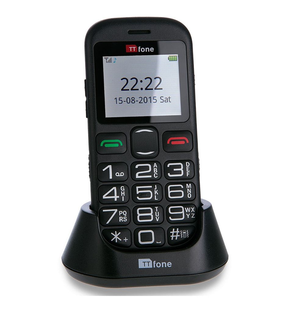 TTfone Jupiter 2 TT850 Big Button SOS Alert Unlocked Mobile Phone