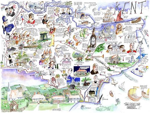 Kent - Tim Bulmer 1000 piece Jigsaw Puzzle