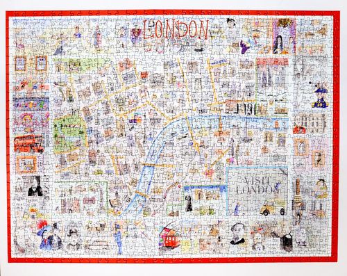 London - Tim Bulmer 1000 piece Jigsaw Puzzle