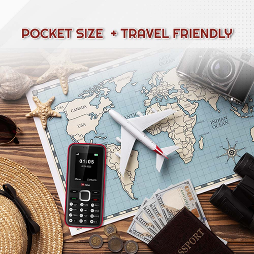 TTfone TT150 Black Dual SIM with Mains Charger, O2 Pay As You Go