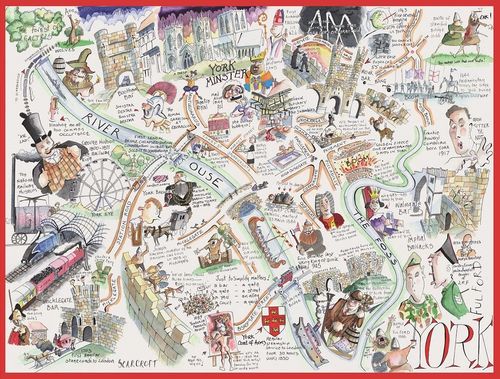 York - Tim Bulmer 1000 Piece Jigsaw Puzzle