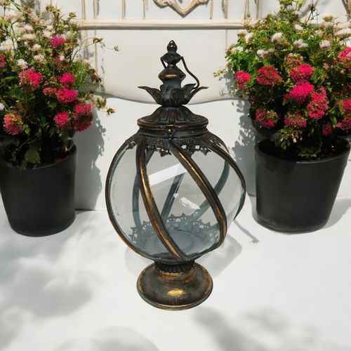 44CM METAL GARDEN LANTERN