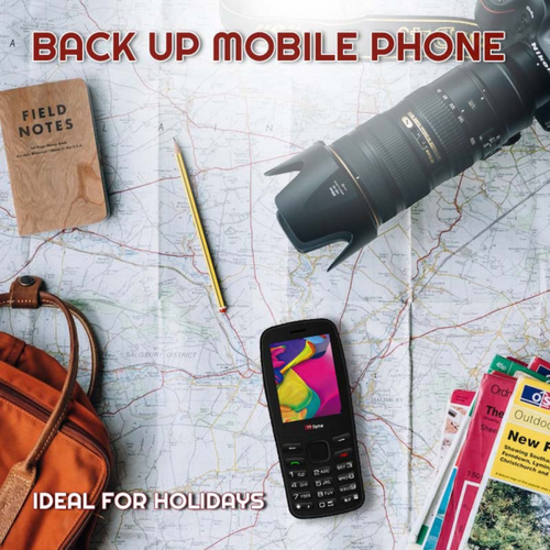 TTfone TT175 Dual SIM with Mains Charger, Giffgaff SIM