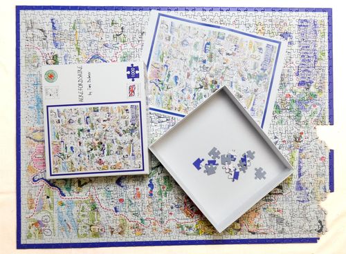 Herefordshire - Tim Bulmer 1000 piece Jigsaw Puzzle