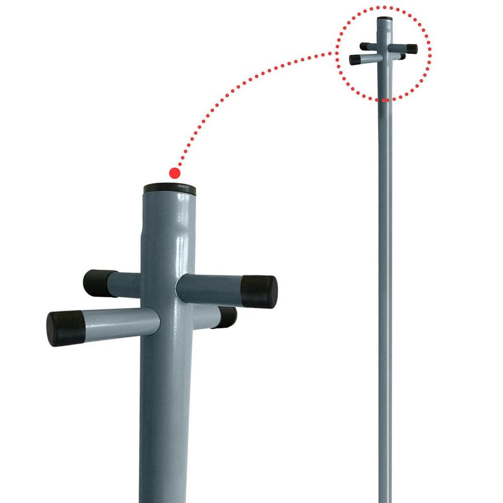 Premium Clothes Post 2.4m Overall Hight Heavy Duty Pole Washing Line Support