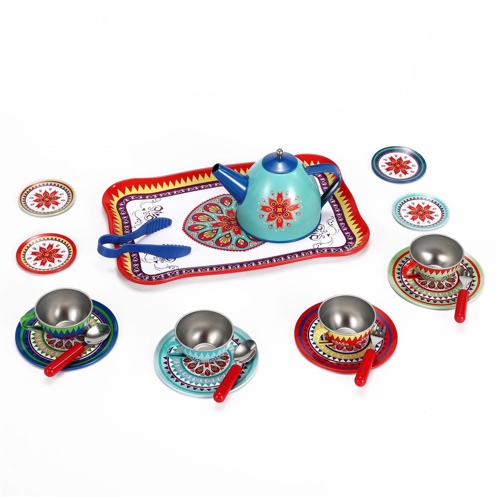 SOKA Vintage Style Afternoon Tea Set - High-Quality, Fun, and Imaginative