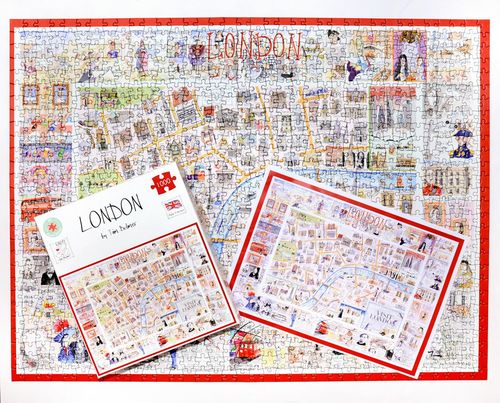 London - Tim Bulmer 1000 piece Jigsaw Puzzle