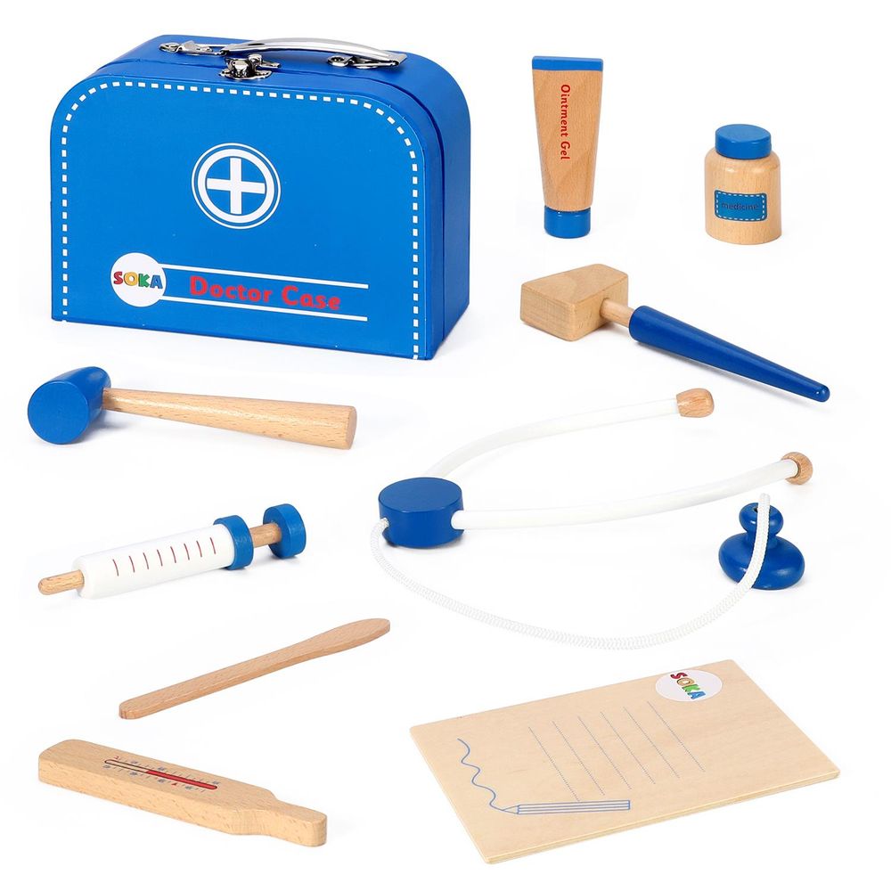 SOKA Doctor Case 0000272 | Hours of Imaginative Play Time | Learning Toy for Social Skills & Coordination