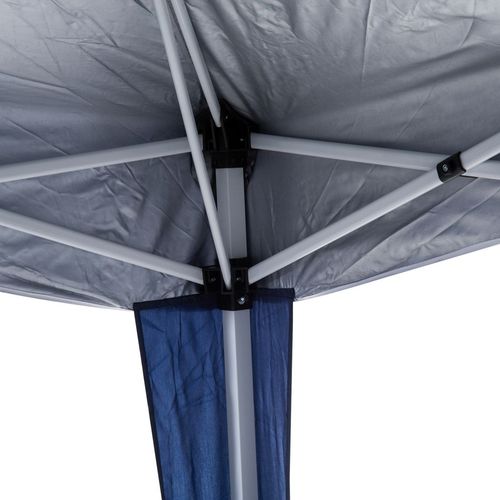 Outsunny Garden Pop up Gazebo Tent Party Water-resistant 2.5 x 2.5M Blue