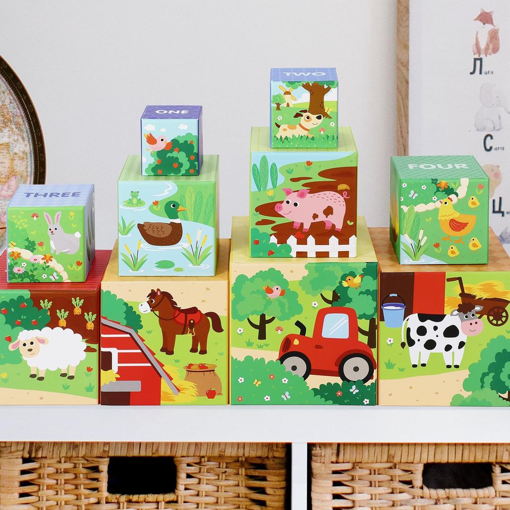 Stunning 'SOKA Stacking Cubes' For Endless Fun!