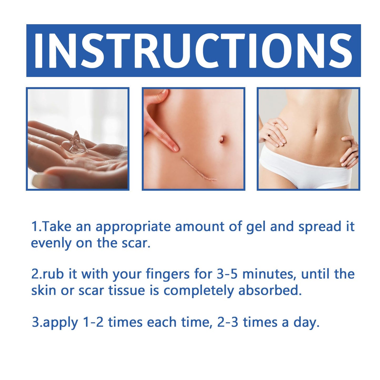 URABOS Scar Cream & Silicone Gel for Surgical Scars – Fragrance-Free, Gentle & Nourishing (1pcs)