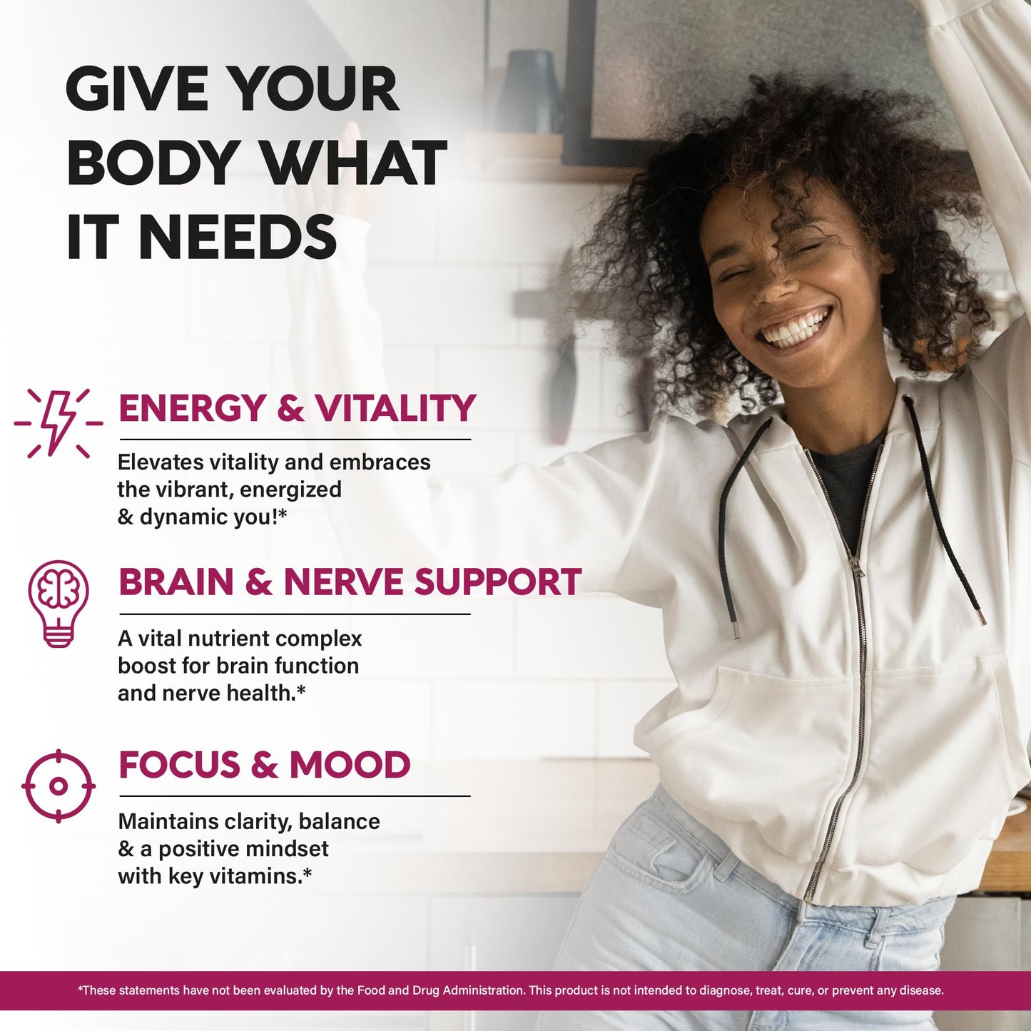 USDA Organic Vitamin B-Complex B5 Pantothenic Acid | B12 Methylcobalamin | B1 Thiamine | B6 Pyridoxine | B7 Biotin | B9 Folic | B3 Niacinamide - B Complex Liquid Drops, Made in USA Supplement, 4fl oz