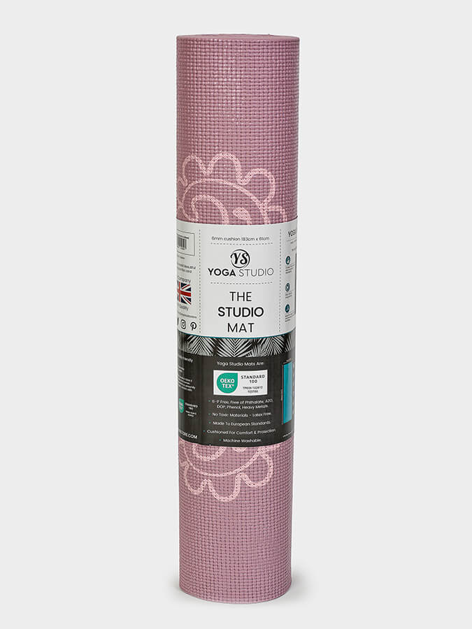 Yoga Studio Designed Reversible Sticky Yoga Mat 6mm