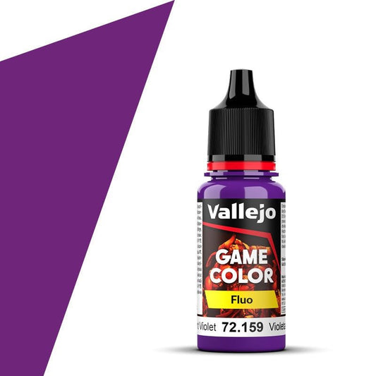 Vallejo Game Color Fluo - Fluorescent Violet (18ml)
