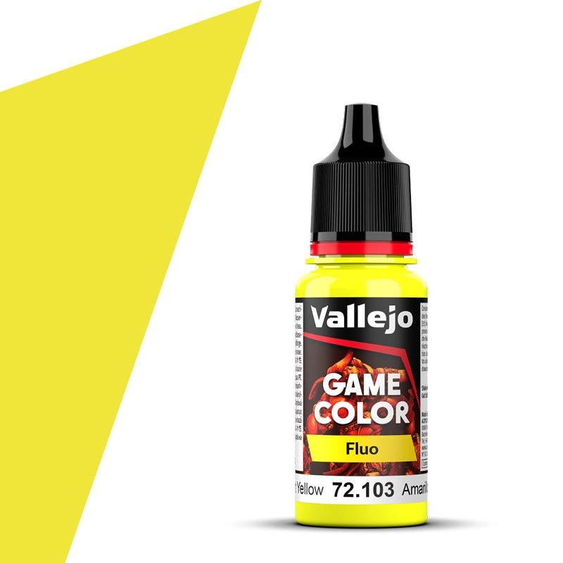 Vallejo Game Color Fluo Yellow (18ml)