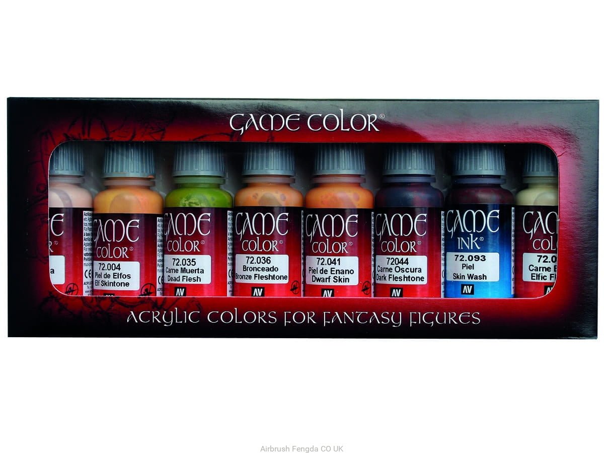 Vallejo Game Color - Skin Colour Set (x8)