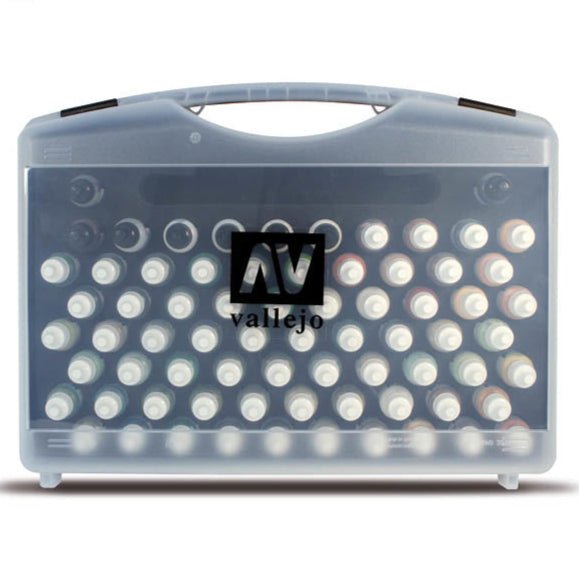 Vallejo Model Color Hobby Range Box Set (72 colours + 3 brushes + carry case)