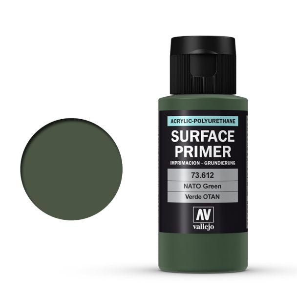 Vallejo Polyurethane - Primer Nato Green FS34094 60ml