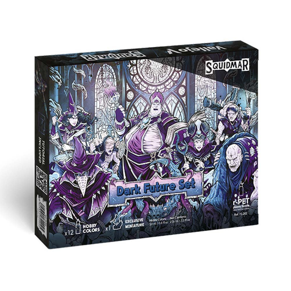 Vallejo Squidmar Dark Future Paint Set (x12)