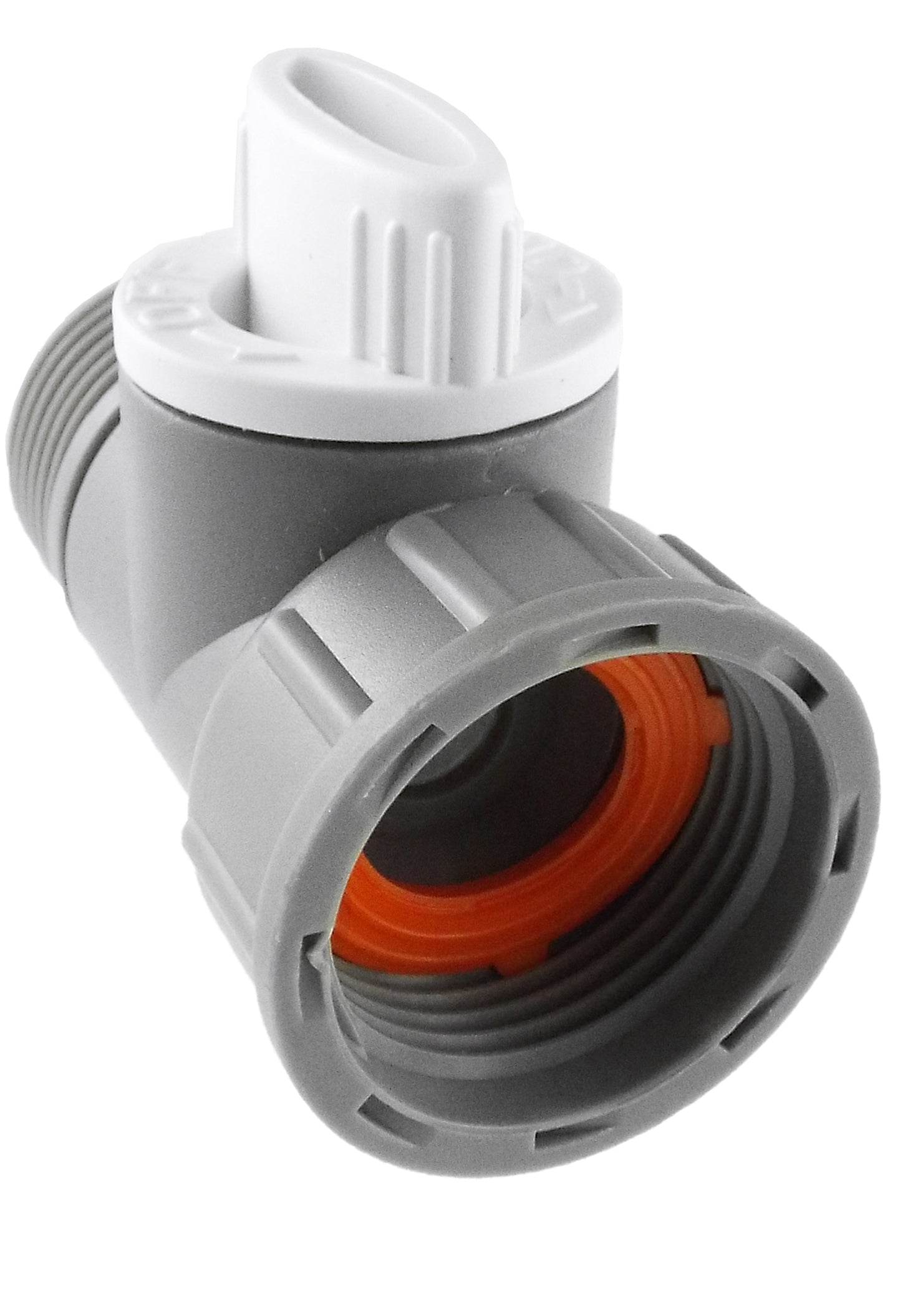 Tap Adapter with Valve 3/4in BSPM-F WL Hose Pipe Fitting Drip Irrigation Fitting