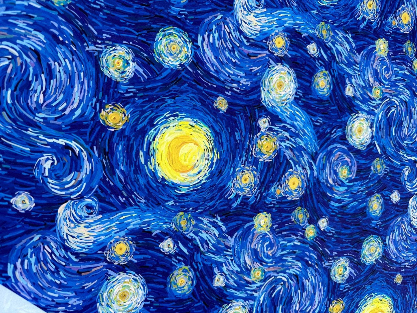 Van Gogh Inspired Fabric By Metre