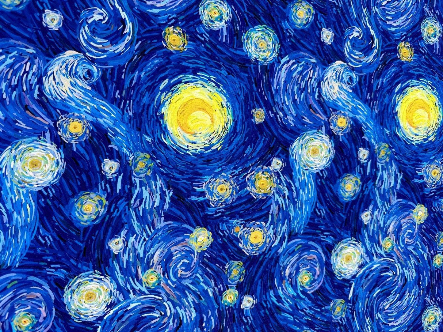 Van Gogh Inspired Fabric By Metre
