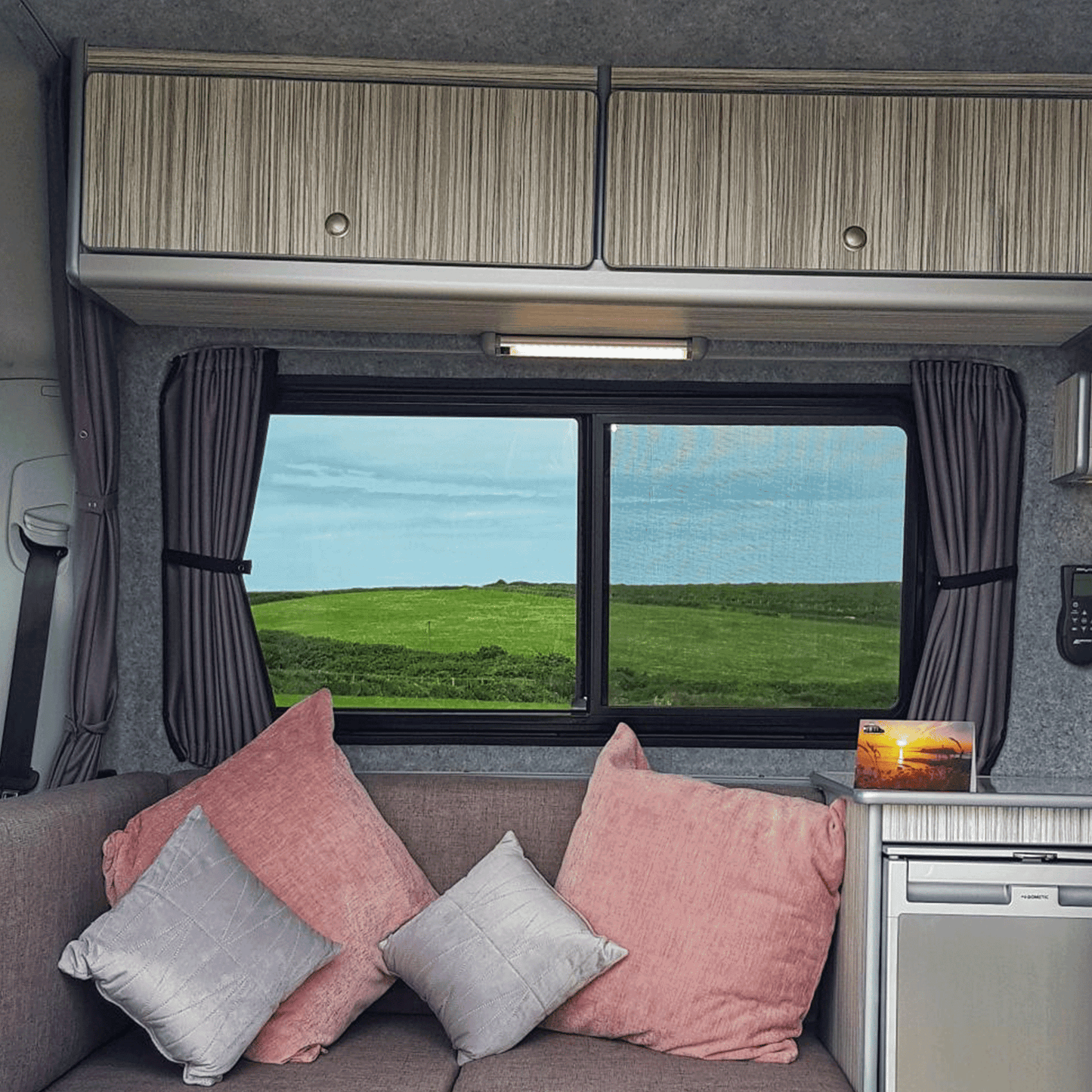 For MAN TGE /New Crafter Premium 1 x Side Window Curtains | Van-X