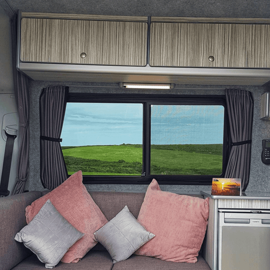 For MAN TGE /New Crafter Premium 1 x Side Window Curtains | Van-X