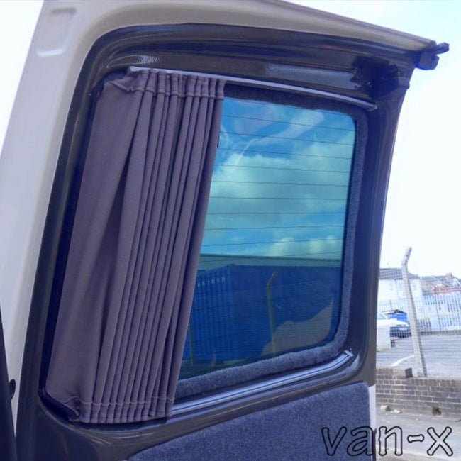 For Vauxhall Vivaro Blackout Camper Curtains Black/Grey - Create Your Own Bundle | Van-X