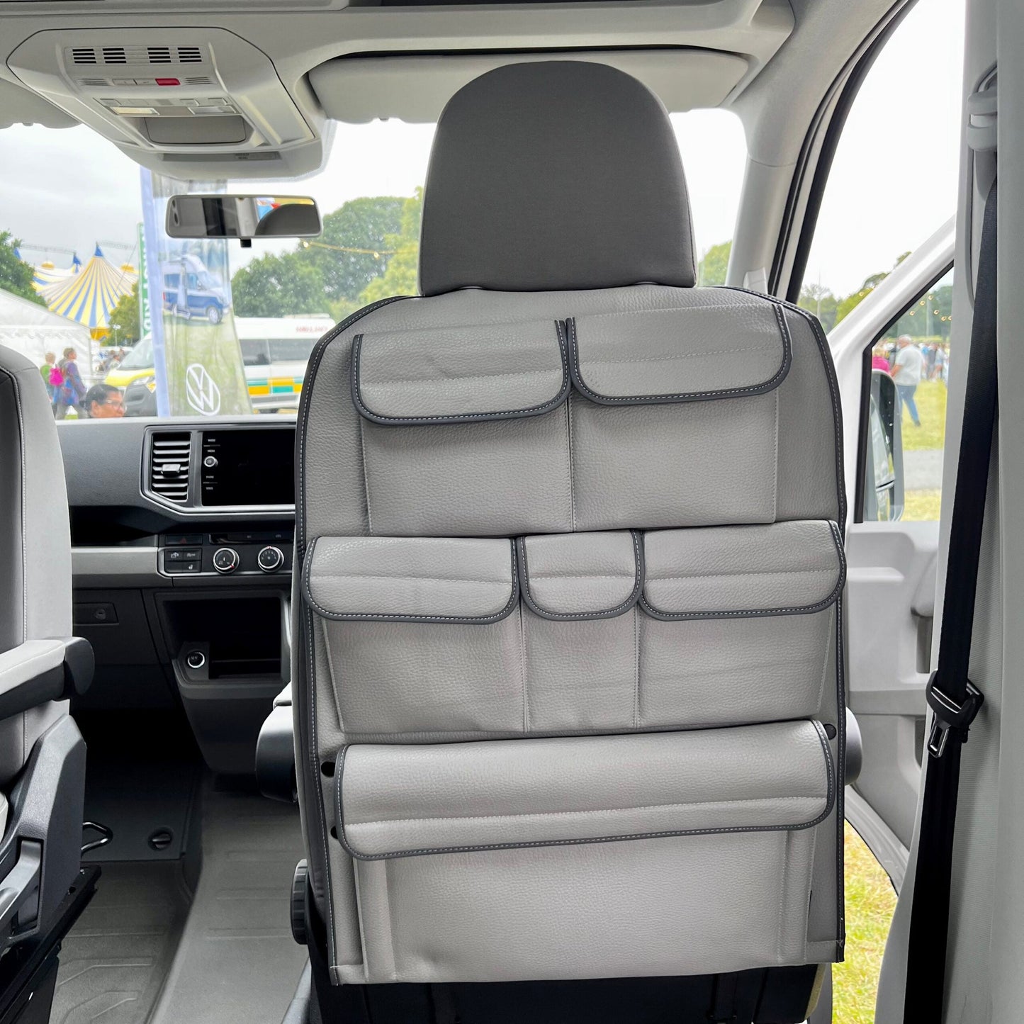 For VW California Ocean Campervan Leatherette Captain’s Back Seat Organiser | Van-X