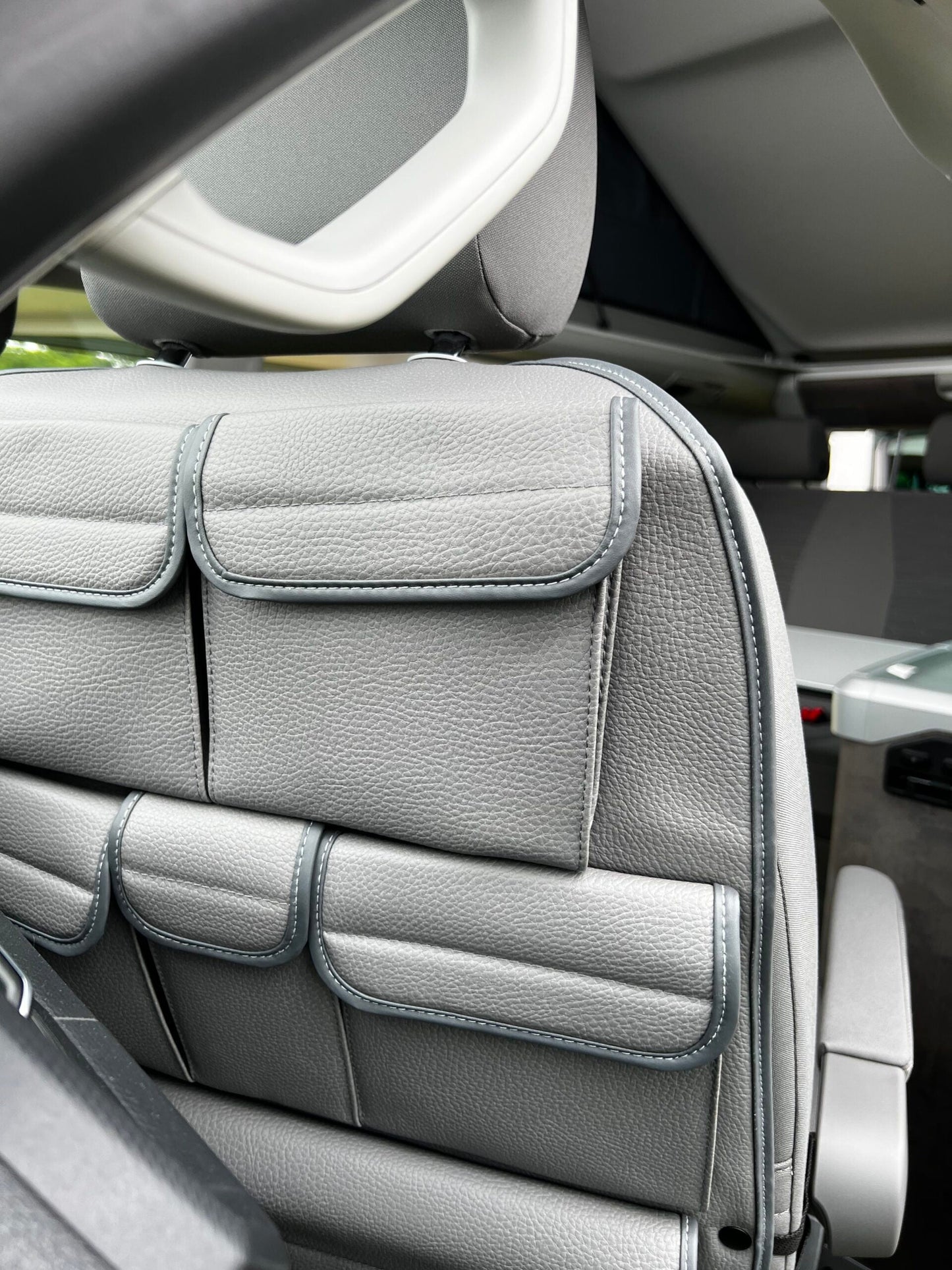 For VW California Ocean Campervan Leatherette Captain’s Back Seat Organiser | Van-X